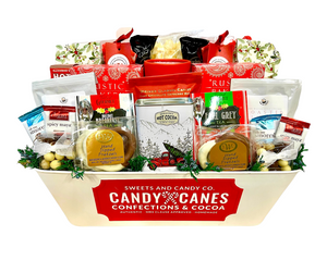 HUGE Shareable Confections & Cocoa Holiday Gift Container