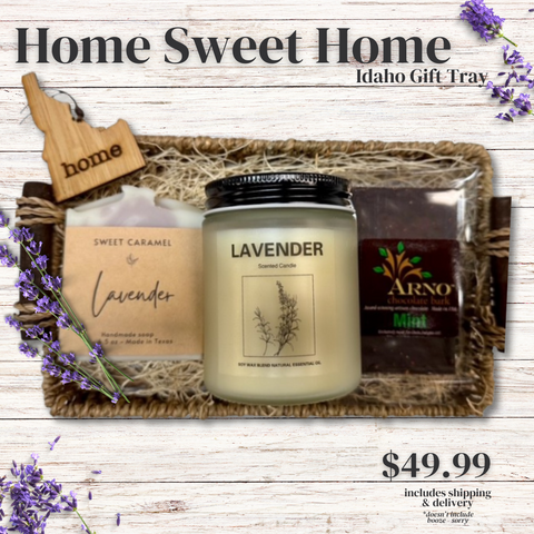 Home Sweet Home Idaho Gift Tray (FREE SHIPPING & DELIVERY)