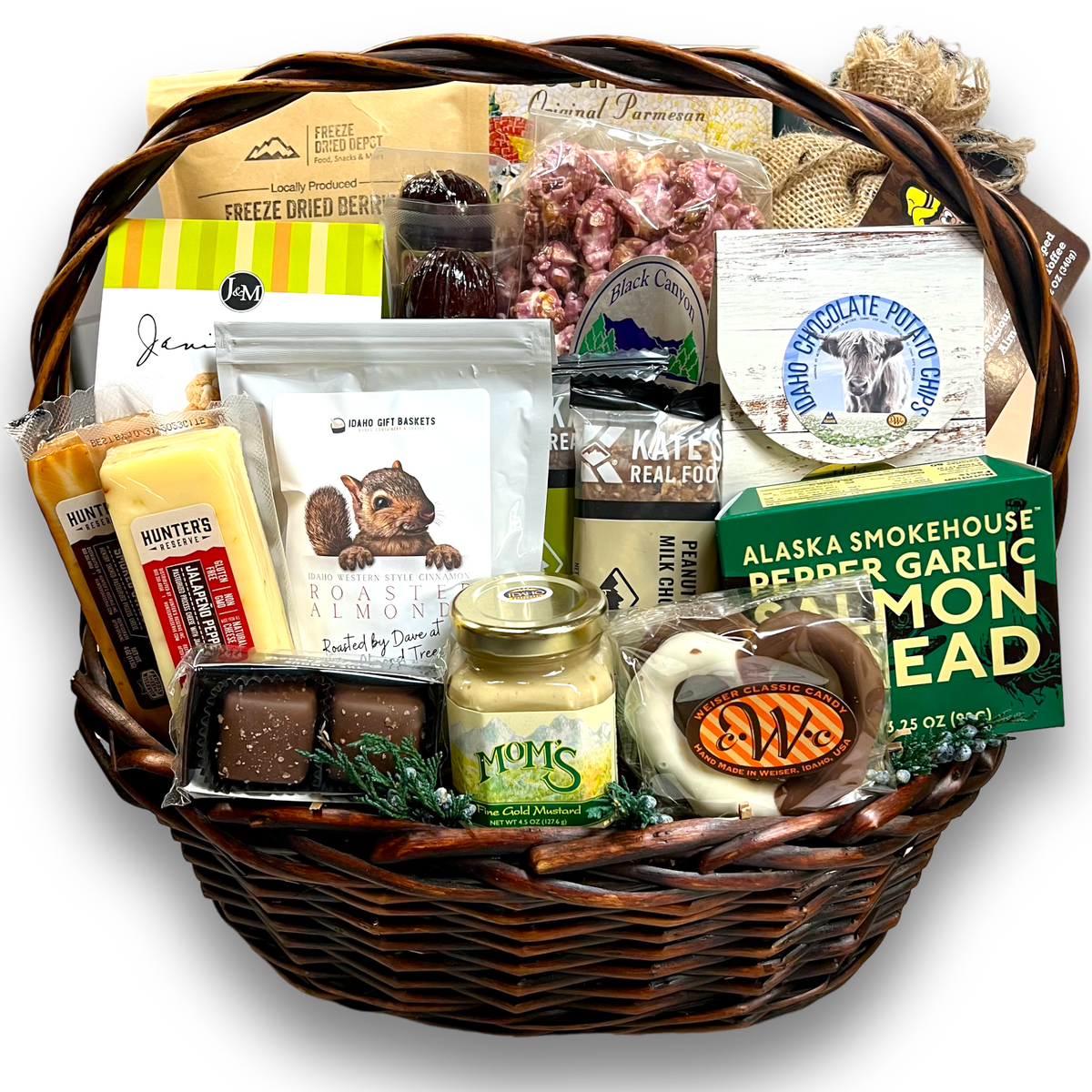 Office Treat Basket  Idaho Unlimited Gifts